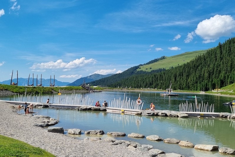 Fichtensee auf der Rosenalm - Familienurlaub Zillertal